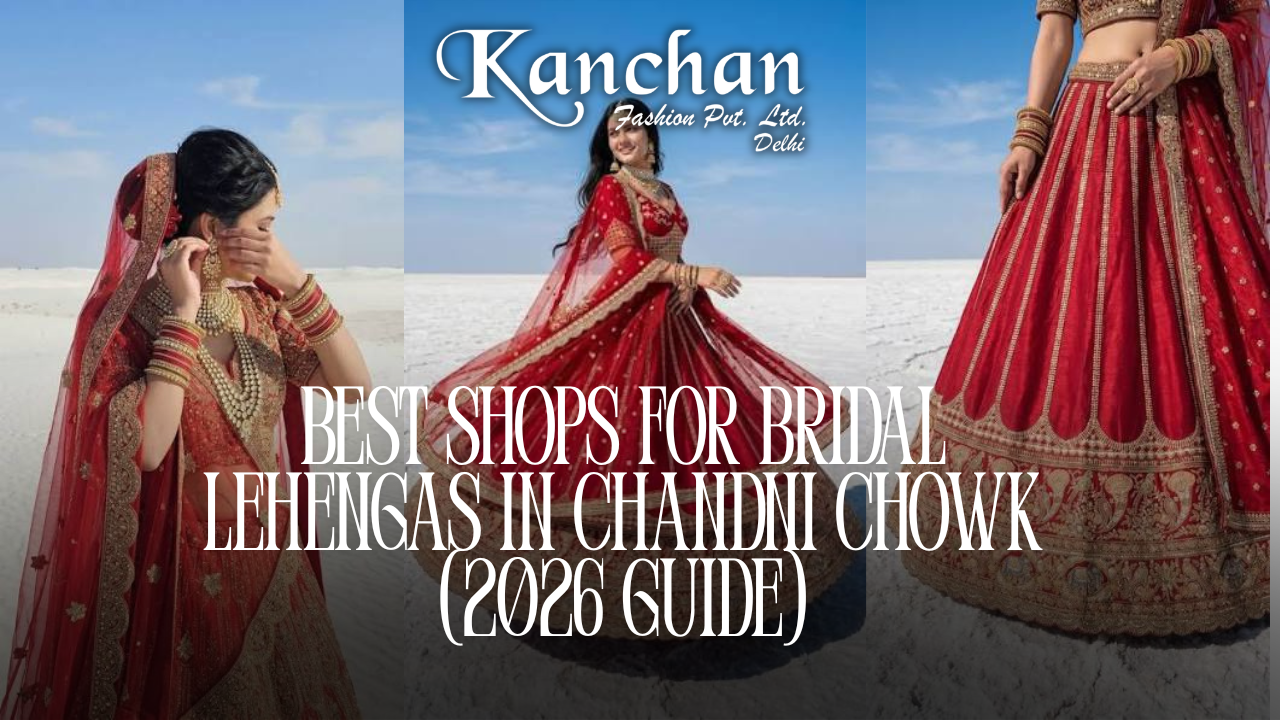 Best Shops for Bridal Lehengas in Chandni Chowk (2026 Guide)